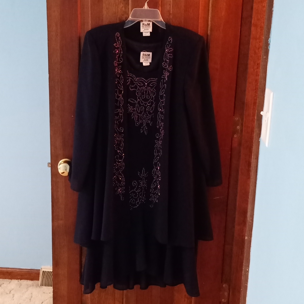 R&M vintage evening gown